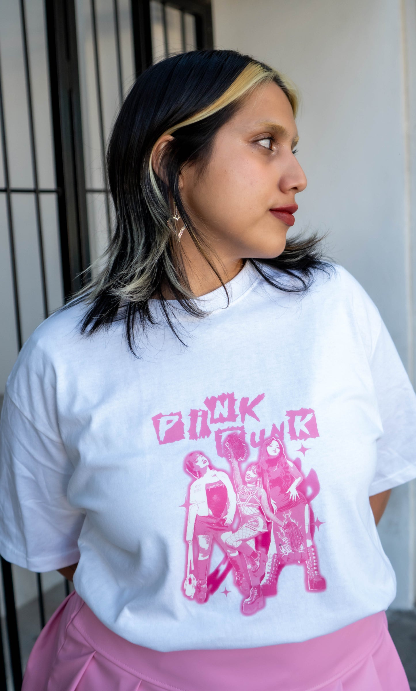Playera Pink Punk