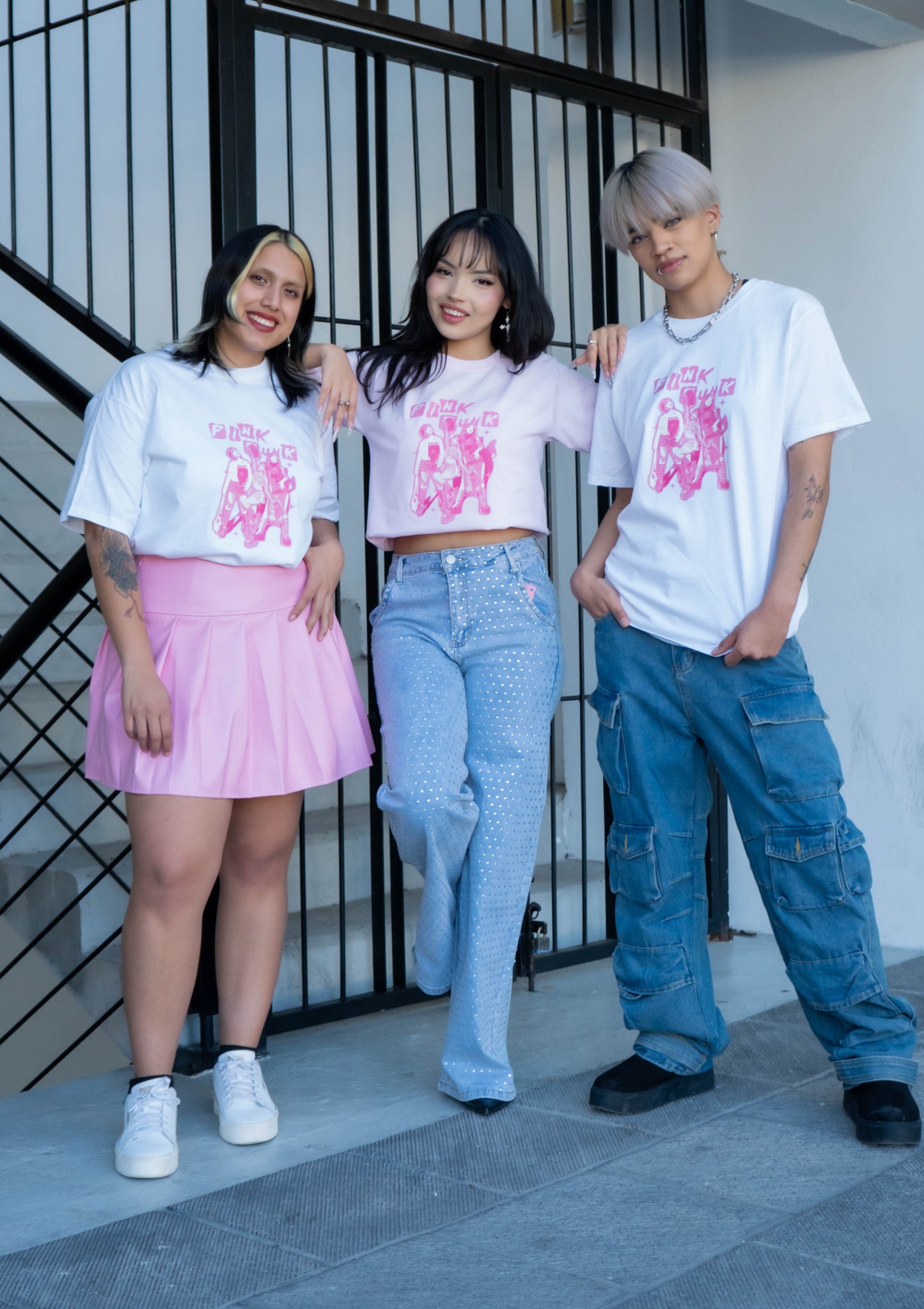 Playera Pink Punk