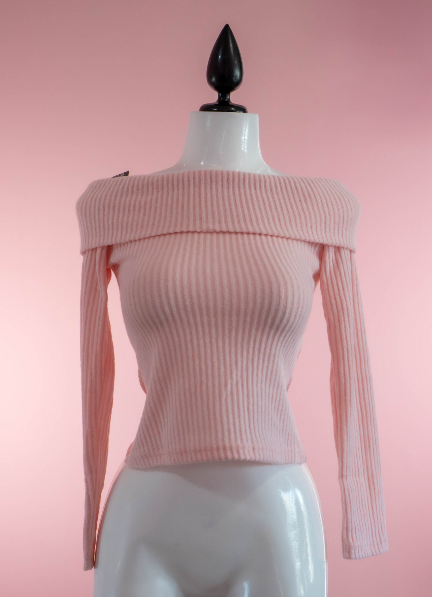 Blusa sin hombros (Rosa)