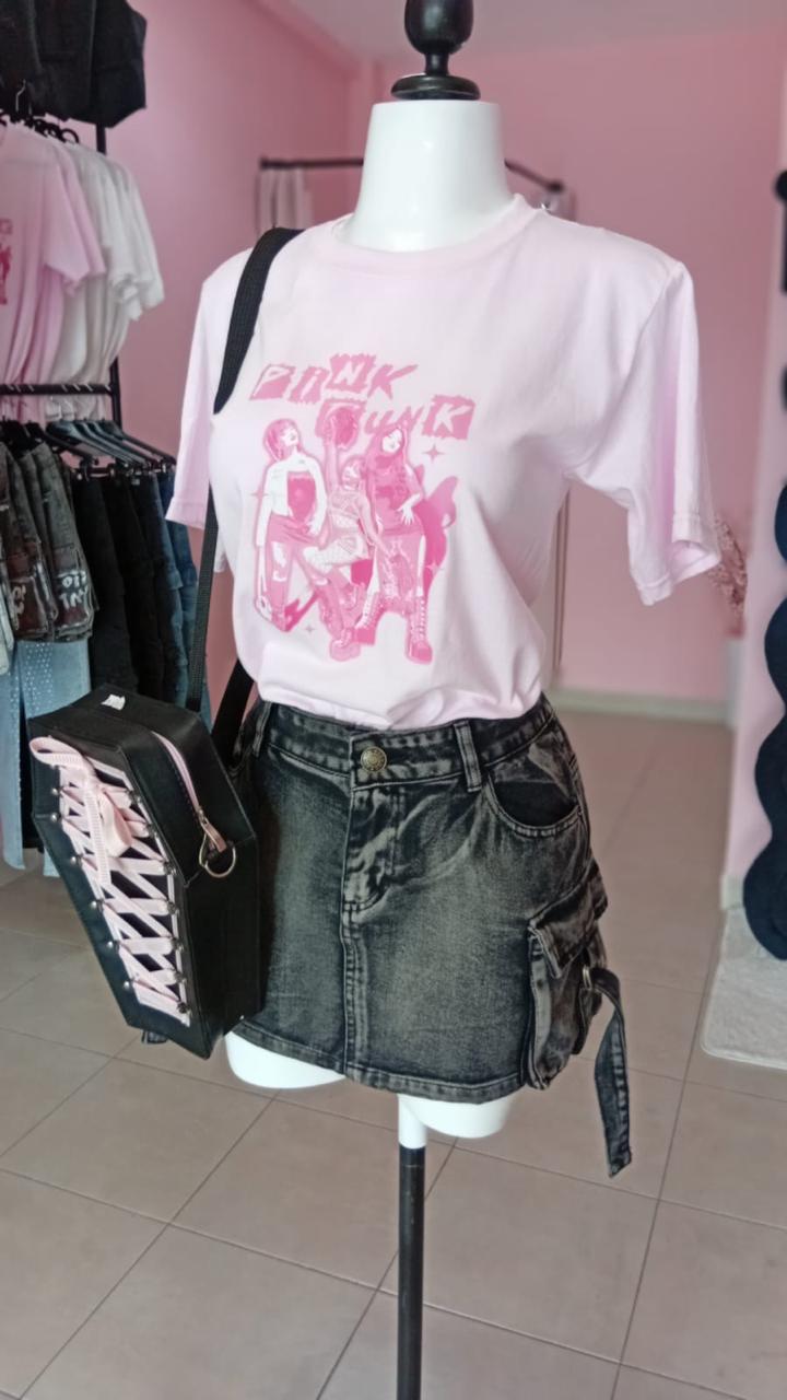 Playera Pink Punk
