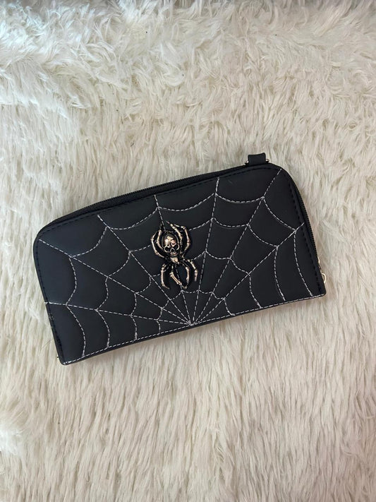 Cartera Doble Cierre Telaraña